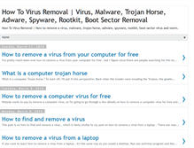 Tablet Screenshot of howtovirusremoval.blogspot.com