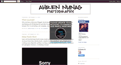 Desktop Screenshot of ahrennunagphotography.blogspot.com