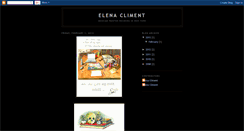 Desktop Screenshot of elenacliment.blogspot.com