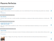 Tablet Screenshot of placeresperfectos.blogspot.com