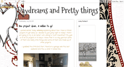 Desktop Screenshot of daydreamsandprettythings.blogspot.com