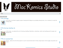 Tablet Screenshot of mackomics-studio.blogspot.com