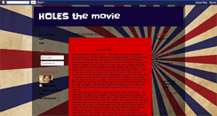 Desktop Screenshot of holesmovie.blogspot.com