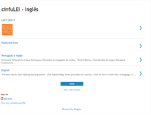 Tablet Screenshot of cinfulei-ingles.blogspot.com