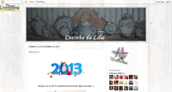 Desktop Screenshot of cozinhalilia.blogspot.com