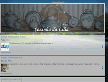 Tablet Screenshot of cozinhalilia.blogspot.com