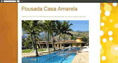 Desktop Screenshot of pousadacasaamarela.blogspot.com
