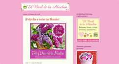 Desktop Screenshot of elblogdelbauldelaabuelita.blogspot.com