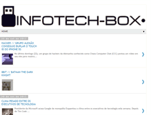 Tablet Screenshot of infotechbox.blogspot.com
