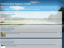 Tablet Screenshot of perfumebomnegocio.blogspot.com