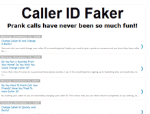 Tablet Screenshot of calleridfaker.blogspot.com