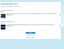 Tablet Screenshot of gasanbieter-2013.blogspot.com