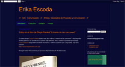 Desktop Screenshot of erikaescoda.blogspot.com