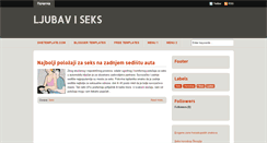 Desktop Screenshot of ljubav-seks.blogspot.com