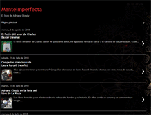 Tablet Screenshot of menteimperfecta.blogspot.com
