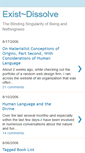 Mobile Screenshot of existdissolve.blogspot.com