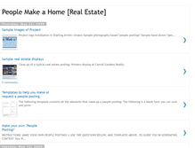 Tablet Screenshot of peoplemakeahome.blogspot.com