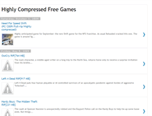 Tablet Screenshot of freecompressedgames4pc.blogspot.com