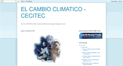 Desktop Screenshot of chileyelcambioclimaticoglobal.blogspot.com