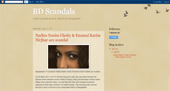 Desktop Screenshot of bdscandals.blogspot.com