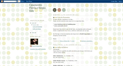 Desktop Screenshot of casamentoflaviasergio.blogspot.com