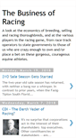 Mobile Screenshot of businessofracing.blogspot.com