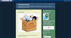Desktop Screenshot of nuevoperiodismo-nuevoperiodismo.blogspot.com