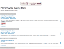 Tablet Screenshot of perfhints.blogspot.com