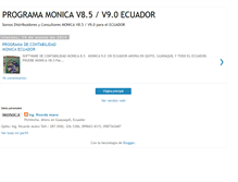 Tablet Screenshot of monica-ecuador.blogspot.com