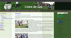 Desktop Screenshot of lineadegol.blogspot.com