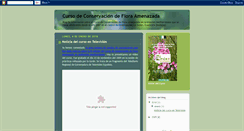 Desktop Screenshot of cursoconservacionfloraamenazada.blogspot.com