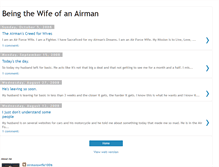 Tablet Screenshot of beingthewifeofanairman.blogspot.com
