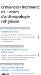 Mobile Screenshot of anthroporeligieuse.blogspot.com