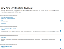 Tablet Screenshot of new-york-construction-accident.blogspot.com