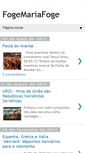 Mobile Screenshot of fogemariafoge.blogspot.com