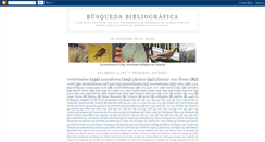 Desktop Screenshot of bibliografiainvasiones.blogspot.com