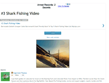 Tablet Screenshot of 3sharkvideo.blogspot.com