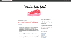 Desktop Screenshot of davesbigbeef.blogspot.com