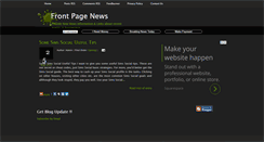 Desktop Screenshot of frontpage-news.blogspot.com