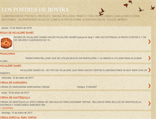 Tablet Screenshot of pasteleriarovira.blogspot.com