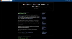 Desktop Screenshot of kasinot.blogspot.com