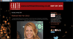 Desktop Screenshot of earthhairdressing.blogspot.com