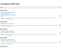 Tablet Screenshot of completegolfsets.blogspot.com