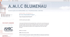 Desktop Screenshot of amicblumenau.blogspot.com