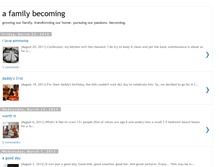 Tablet Screenshot of afamilybecoming.blogspot.com