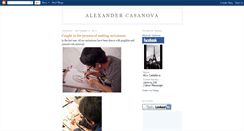 Desktop Screenshot of casanovaarts.blogspot.com