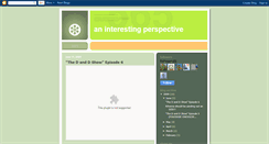 Desktop Screenshot of aninterestingperspective.blogspot.com