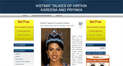 Desktop Screenshot of kismat-talkies-movie.blogspot.com