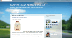 Desktop Screenshot of foreverlivingpeopleproduct.blogspot.com