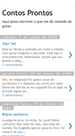 Mobile Screenshot of contosprontos.blogspot.com